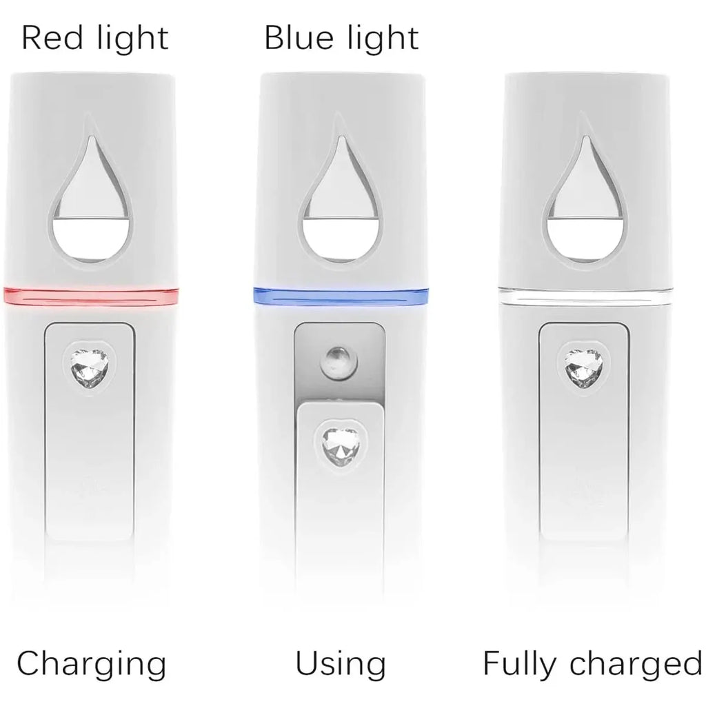 1PCS/3PCS 20ml Face Steamer Air Humidifier Facial Sprayer Nebulizer