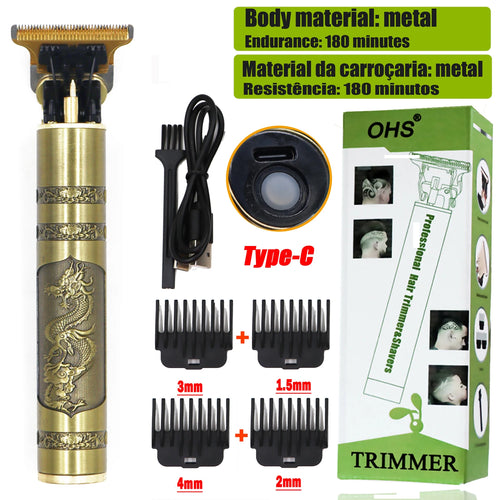 Hot Sale Vintage T9 Electric Cordless Hair Cutting Machine